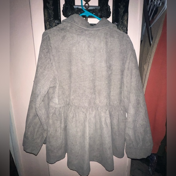 Large corduroy shacket - Picture 2 of 5